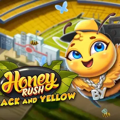 Honey Rush Black and Yellow oyununun kapak görseli